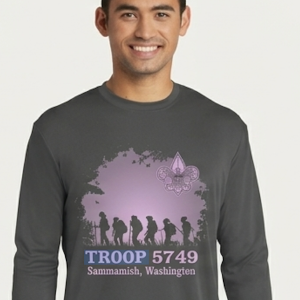 Troop 5749 - Medium Class B Unisex Long Sleeve T-shirt 2026